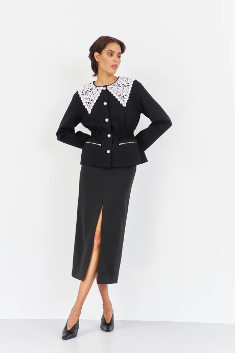 Юбочный костюм FLAIM 2044 черный #1