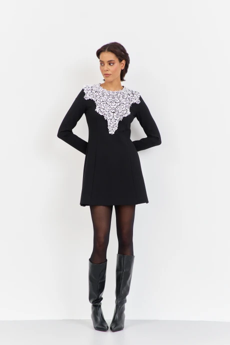 Платье FLAIM 2053 черный #1