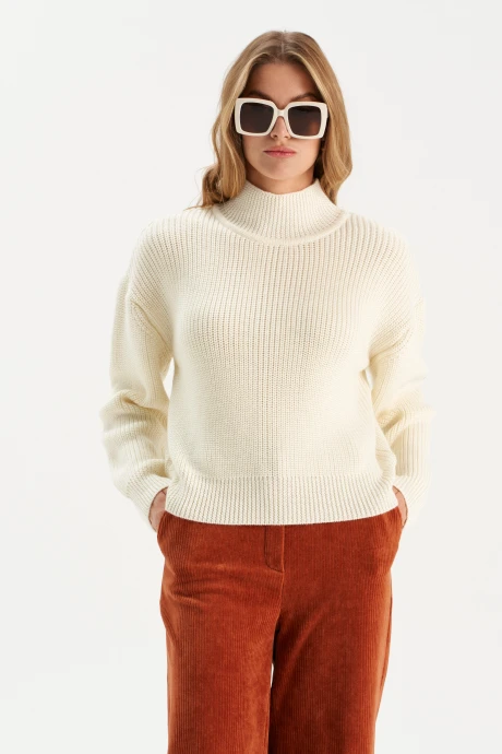Джемпер (кофта) Romgil РВ0295-ШЕ5 молочный #1