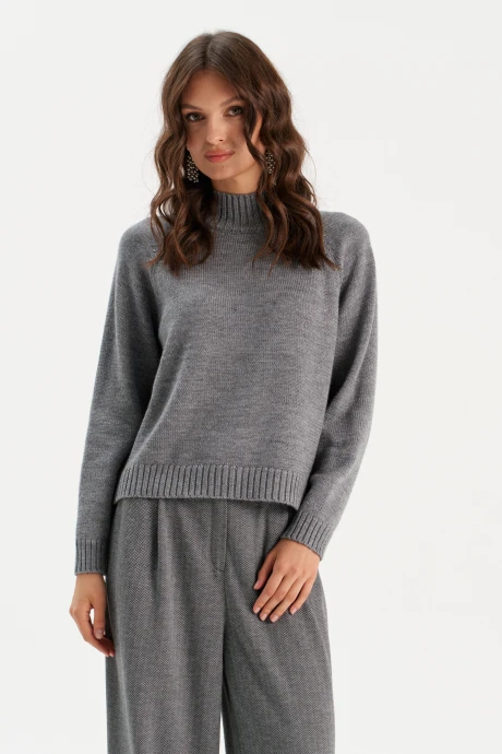 Джемпер (кофта) Romgil РВ0303-ШЕ5 серый #1