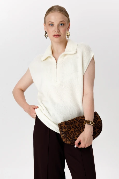 Жилетка Romgil РВ0313-ШЕ5 молочный #1