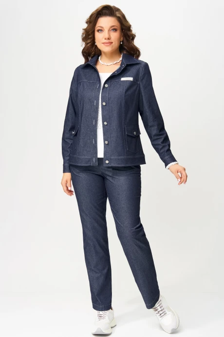 Брючный костюм FITA 3112 деним двойка #1