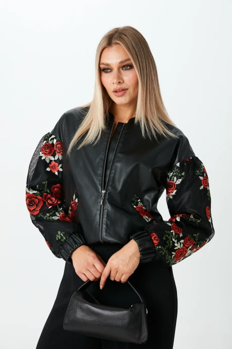 Бомбер LM М 168 розы #1