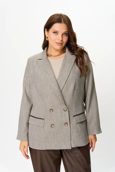 Жакет (пиджак) SOVA 11305 бежевый #1