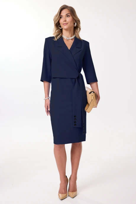 Платье Твой Имидж 2196 синий #1