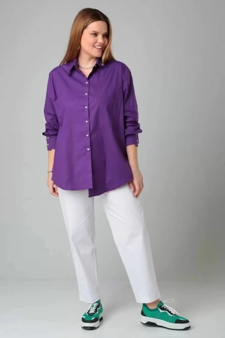 Рубашка *Распродажа Bliss 8311 фиолетовый #1