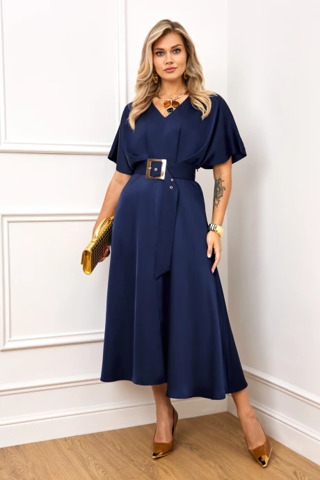 Платье AGATTI 5398-10 темно-синий #1