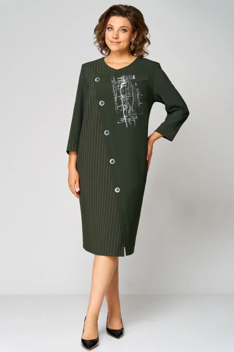 Платье Мишель Стиль 1314 хвойно-зеленый #1