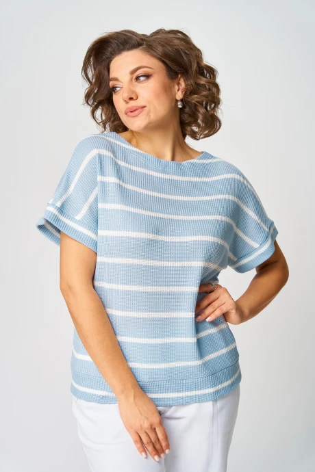 Джемпер (кофта) Rumoda 2266 голубой #1