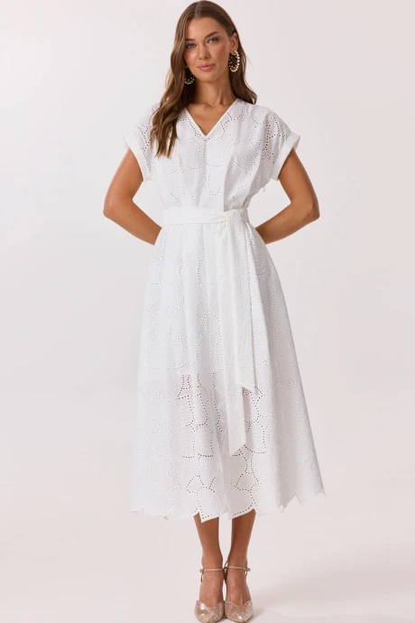 Платье *Распродажа Люше 4149 белое #1