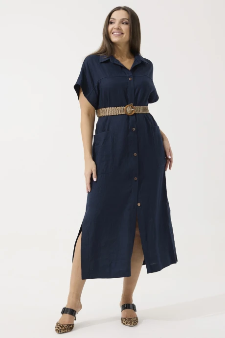 Платье *Распродажа Ma Cherie 4103 темно-синий #1