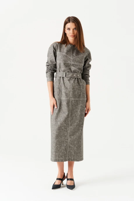 Платье ELLETTO LIFE 1100 серый #1