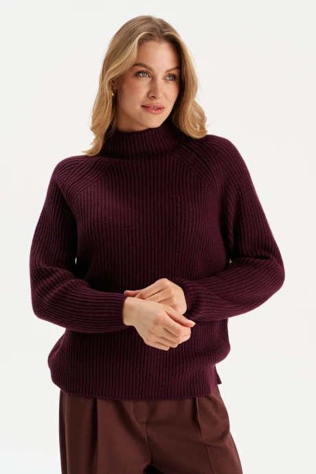 Джемпер (кофта) Romgil РВ0280-ШЕ5 ежевичный #1