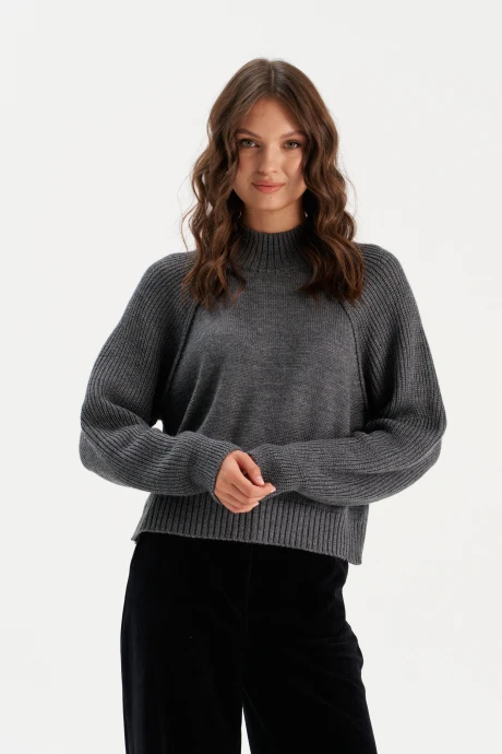 Джемпер (кофта) Romgil РВ0281-ШЕ5 серый #1