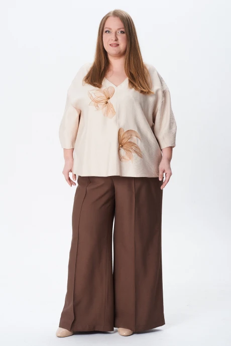 Брюки Condra 14120 коричневый #1