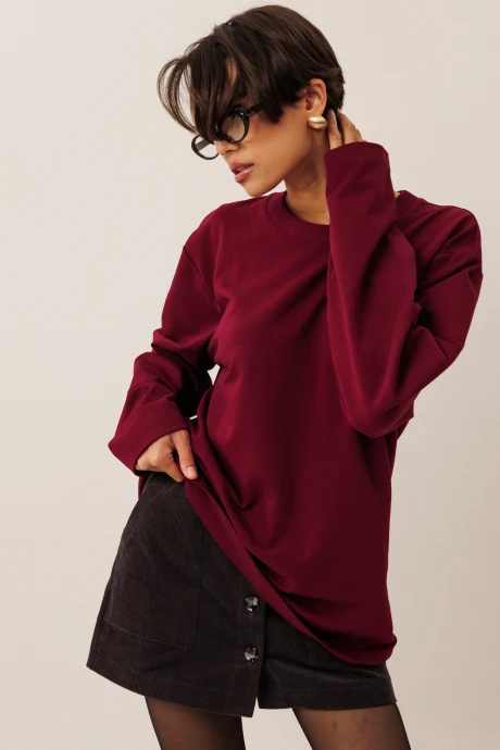 Джемпер (кофта) GO F1101/12-01 вишня #1