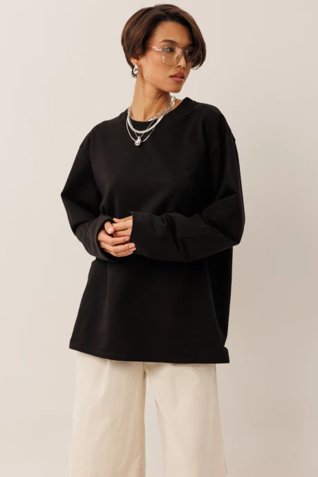 Джемпер (кофта) GO F1101/40-02 чёрный #1