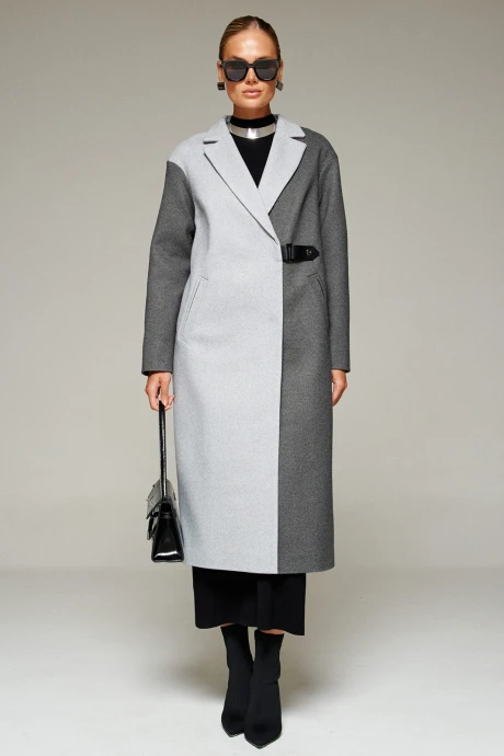 Пальто Beautiful&Free 7014 графитово-серый #1