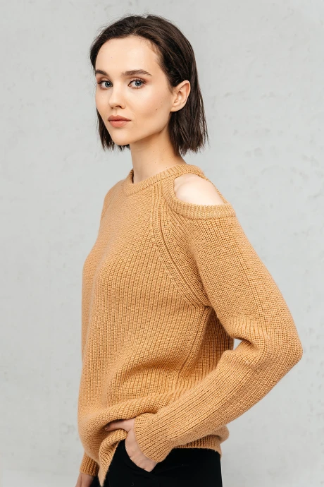 Джемпер (кофта) Romgil РВ0125-ШЕ5 соломенный #1