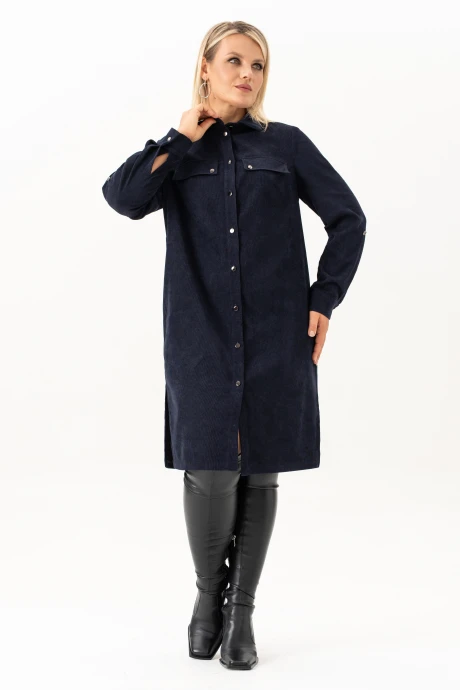 Платье ALGRANDA (Novella Sharm) 4088-с темно-синий #1