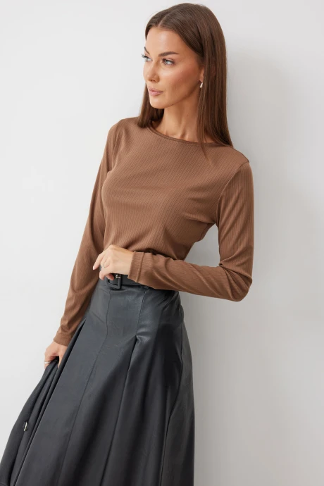 Джемпер (кофта) Люше 4208 коричневый #1