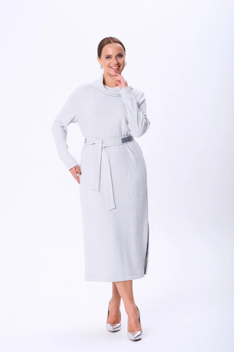 Платье TVIN 7819 серый #1