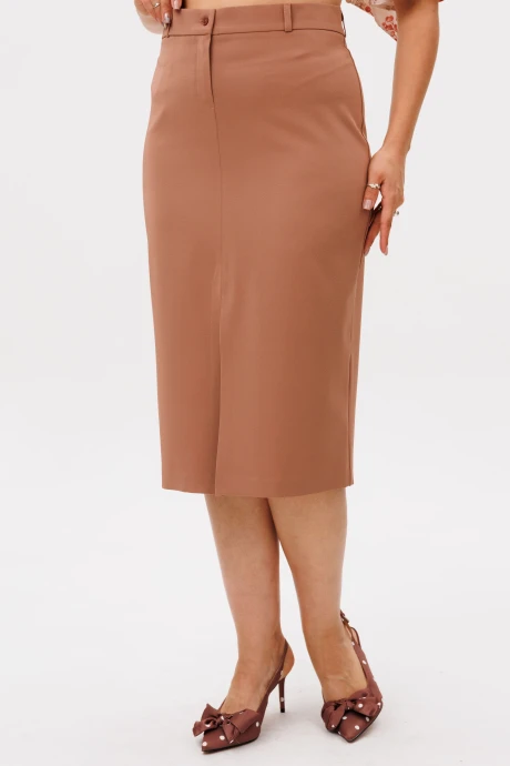Юбка Anelli 1677 соленая карамель #1