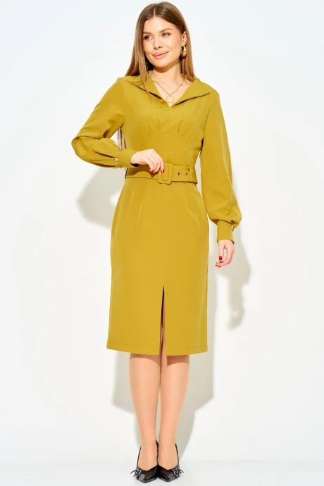 Платье LAIKONY L-543 лайм_бронз #1