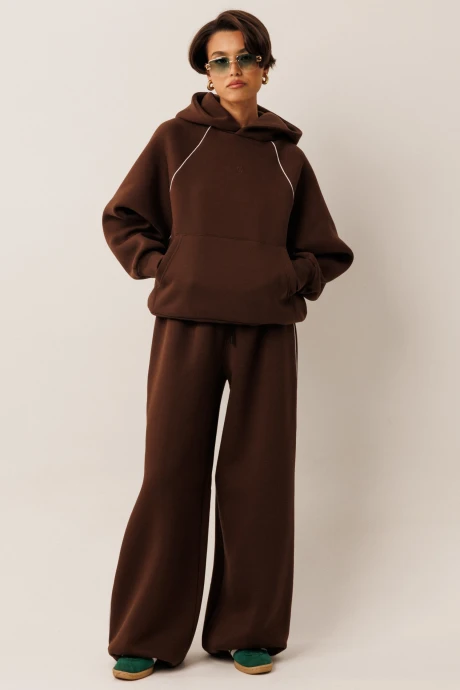 Спортивный костюм GO f3110/23-03 коричневый двойка #1