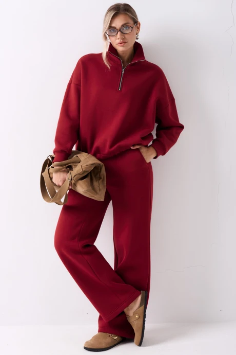 Спортивный костюм GO f3124/12-01 вишня #1