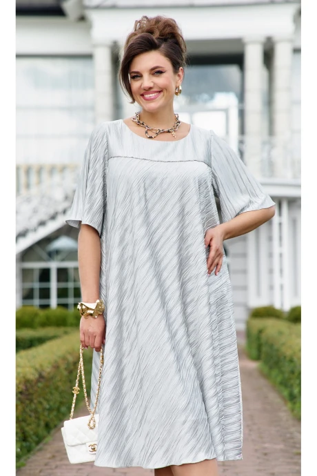 Платье Vittoria Queen 26433 серый #1