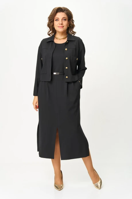 Костюм с платьем Svetlana-Style 2165 черный двойка #1