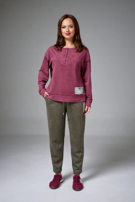 Брюки AVE RARA 4154 Оливковый_зеленый #1