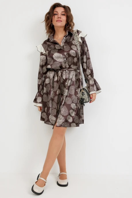 Платье BegiModa 1060 Шоколад #1