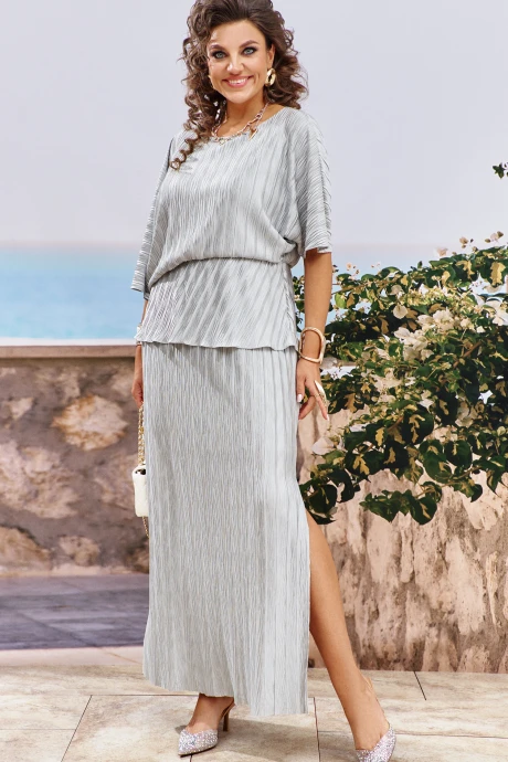 Платье Vittoria Queen 26283 серебро #1