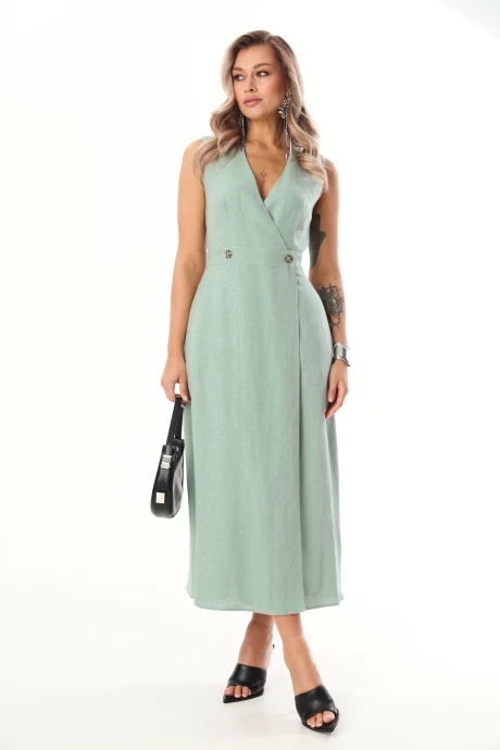 Платье *Распродажа LM М 83 мята #1