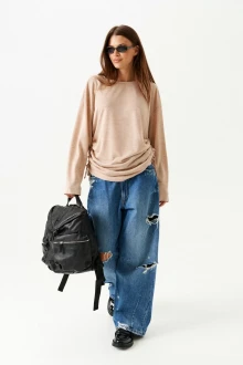 Джемпер (кофта) ELLETTO LIFE 3899 бежевый