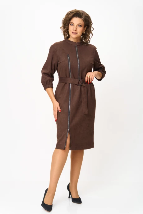 Платье Bonna Image 861-2 коричневый #1