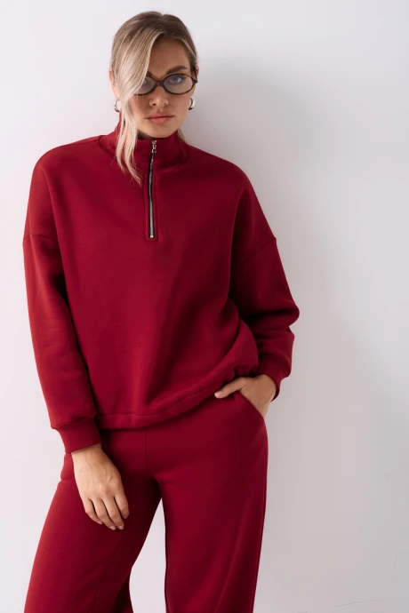 Джемпер (кофта) GO f4124/12-01 вишня #1