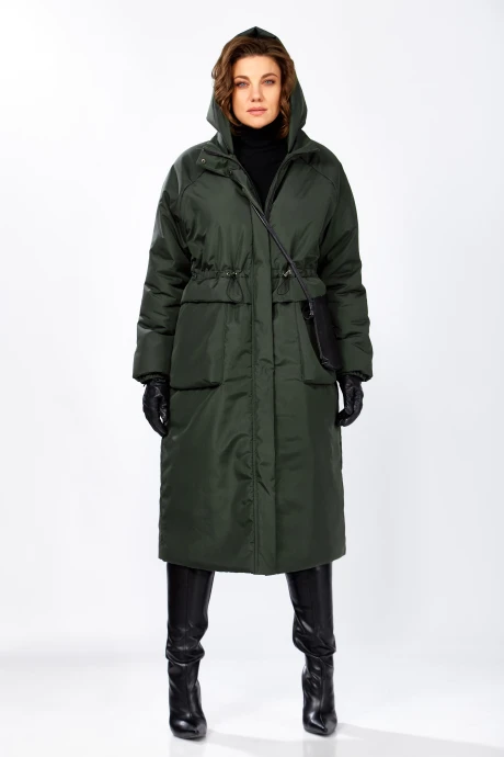 Пальто Lady Secret 8295 Патиново-зеленый #1