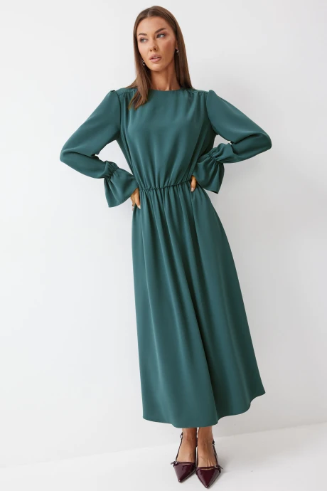 Платье Люше 4178 зеленый #1