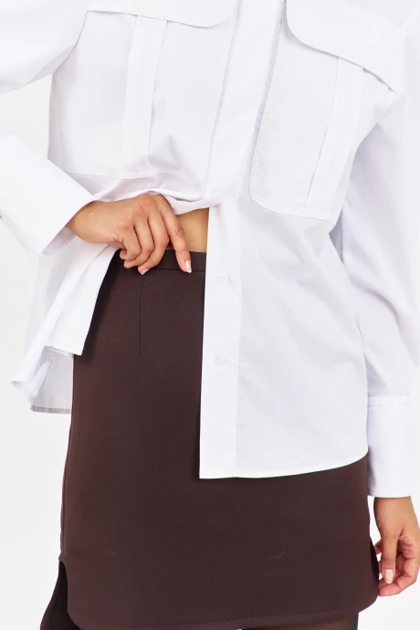 Юбка FLAIM 2059 шоколад #1