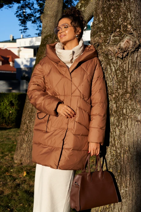 Пальто Beautiful&Free 8010 медный #1