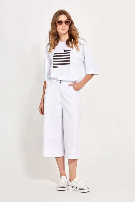 Брюки *Распродажа RIVOLI 5236 белый #1