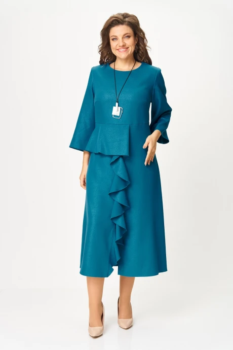 Платье Кокетка и К 1520-1 бирюза #1