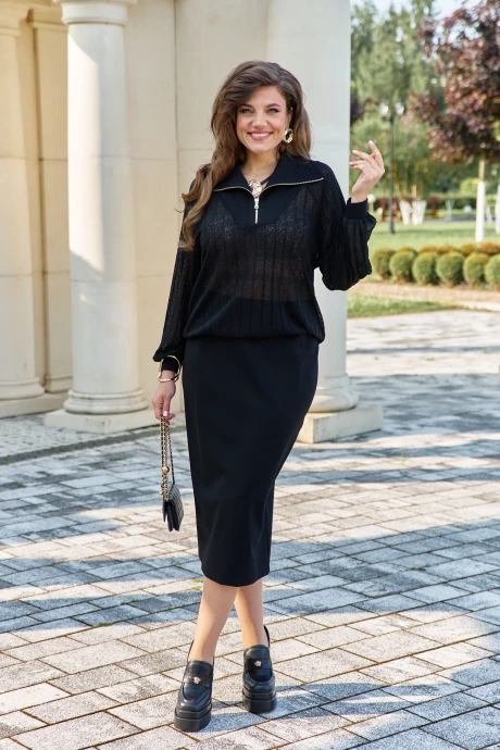 Юбочный костюм Vittoria Queen 25273 черный двойка #1