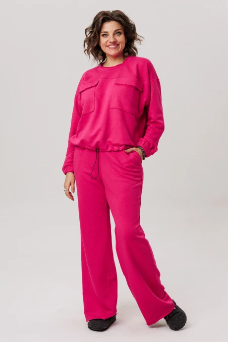 Брючный костюм Anelli 1725 Яркость питайи #1