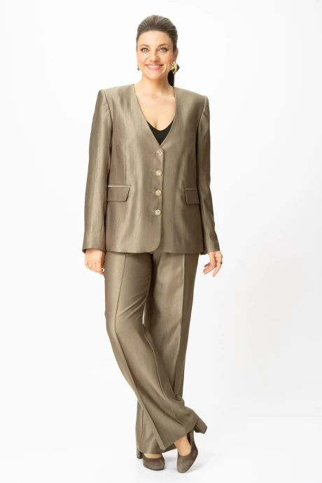 Брючный костюм Bonna Image 1007/1 бежевый двойка #1