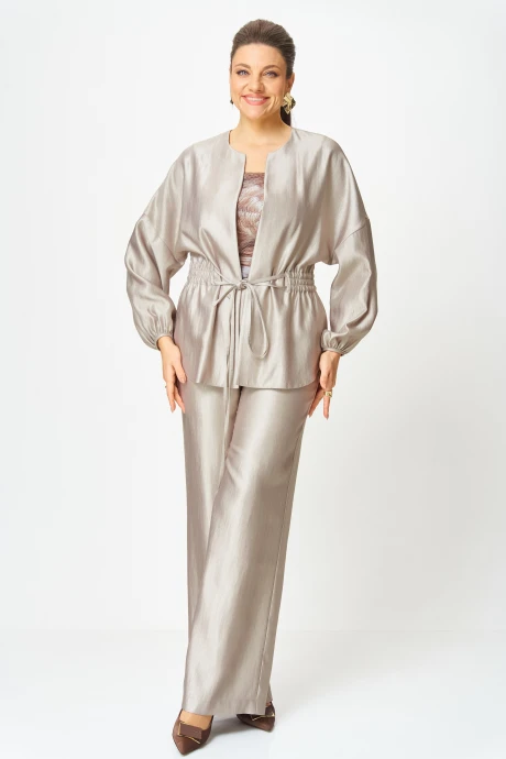 Брючный костюм Bonna Image 1009/2 молочный двойка #1