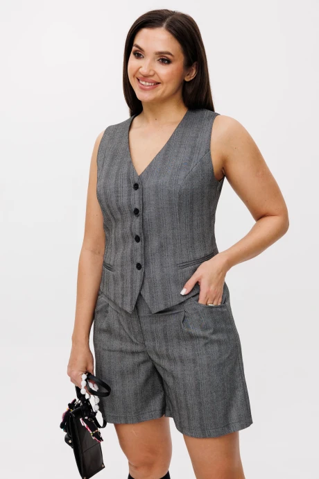 Шорты Anelli 1403.2 грей лайн #1